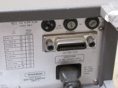 Wiltron Swept Frequency Synthesizer 2-20 GHz Model 6737B-20