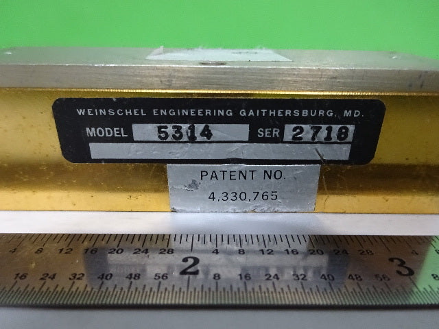 WEINSCHEL VARIABLE ATTENUATOR RF MICROWAVE FREQUENCY AS IS #7B-A-30