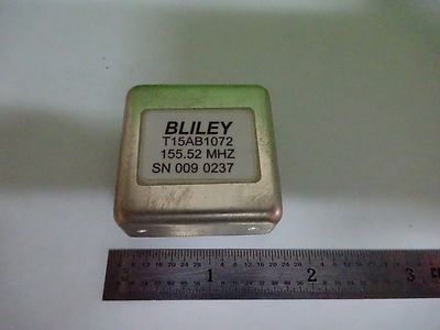Oscillator Quartz Frequency Control Bliley Electric Co. 155.52 MHz Standard Nice