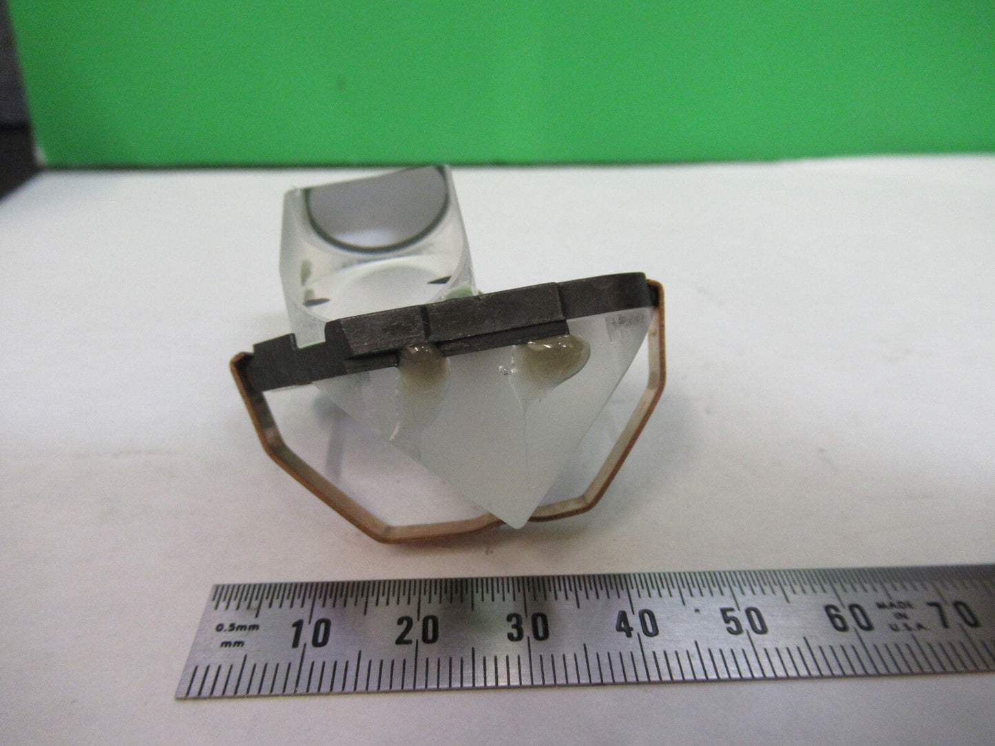 AMSCOPE PRISM ASSEMBLIES STEREO HEAD OPTICS MICROSCOPE PART AS PICTURED 82-A-80