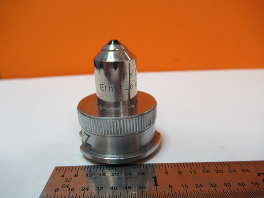 Antique Ernst Leitz 40X HM6.3 Objective Lens Microscope Part