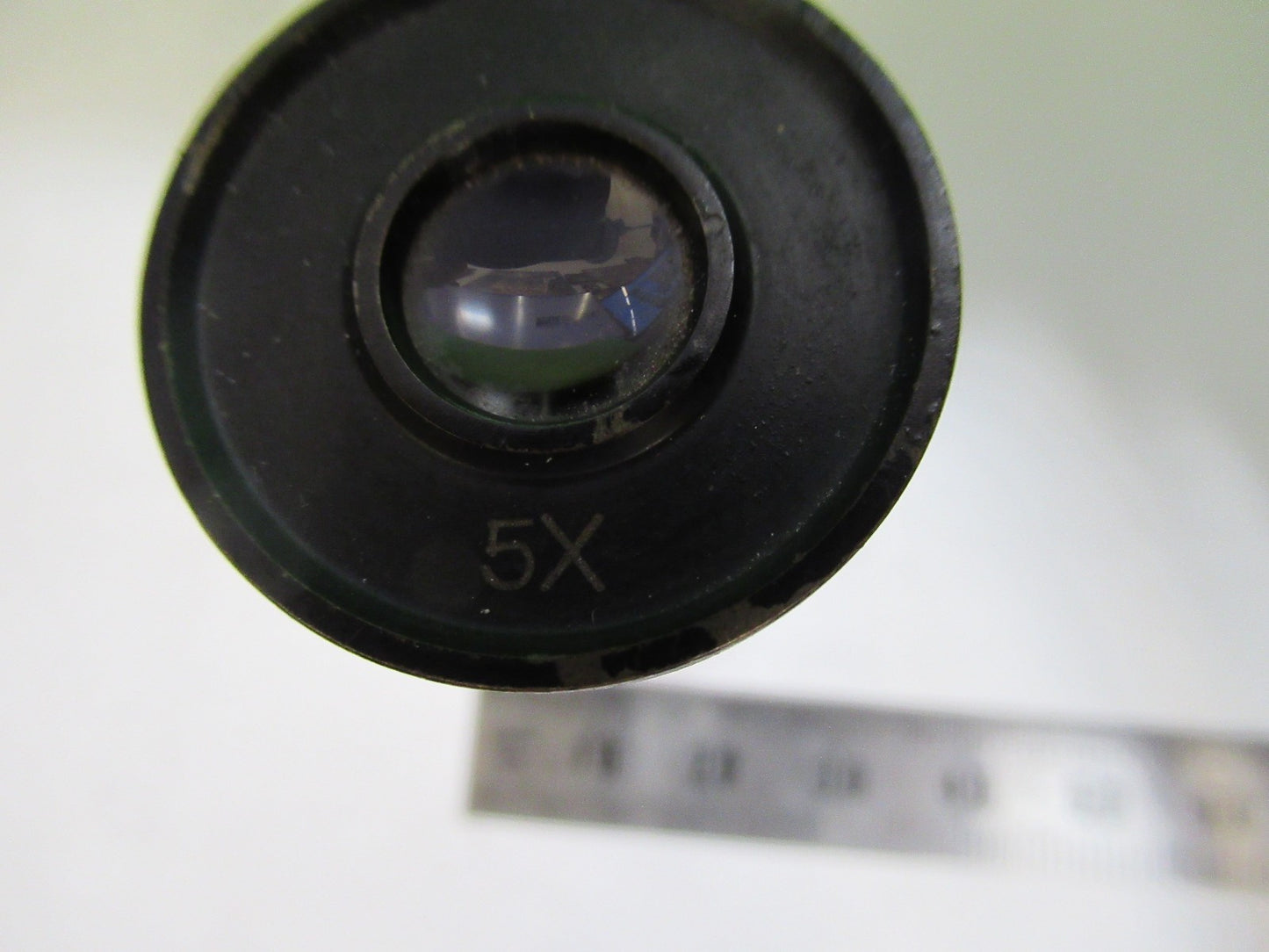 BAUSCH LOMB 5X EYEPIECE OCULAR OPTICS MICROSCOPE PART AS PICTURED T8-B-46