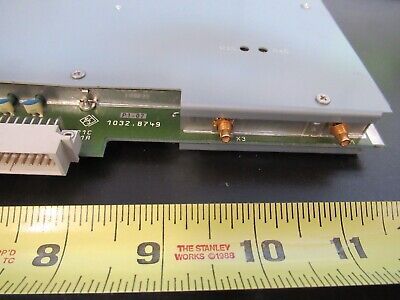 BOARD for ROHDE & SCHWARZ EMI RECEIVER PREAMPLIFIER 2ND IF 1032.8749.02 &B5-A-05