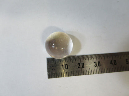 OPTICAL WEIRD GLASS PLANO HIGHLY CONVEX LENS OPTICS AS PICTURED &22-A-67