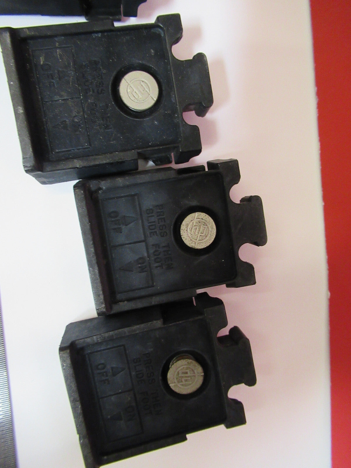 Old HP Hewlett-Packard Feet Lot Spectrum Analyzer Parts