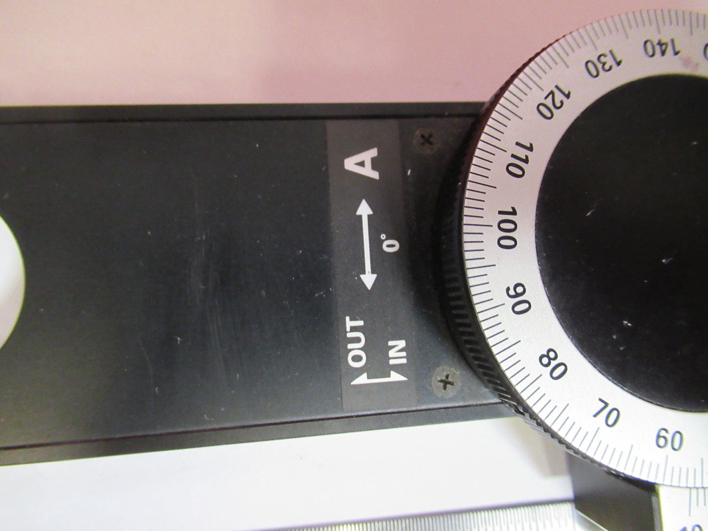 NIKON E400 ECLIPSE POLARIZER ROTABLE OPTICS MICROSCOPE PART AS PICTURED T7-A-86