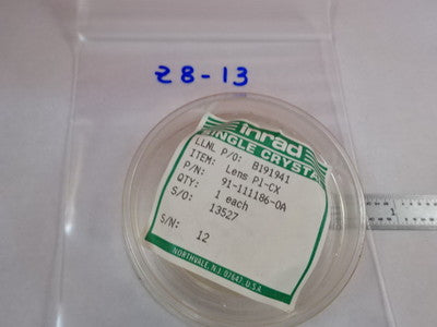 Inrad Optical Single Crystal Lens Laser Optics