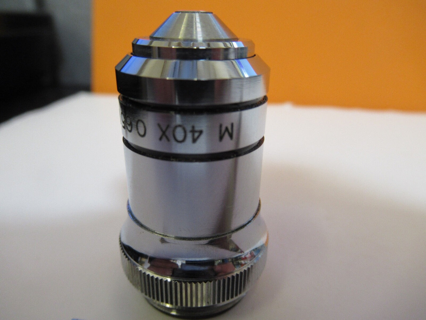 BAUSCH LOMB M 40X 31-22-83 OBJECTIVE OPTICS MICROSCOPE PART AS PICTURED &A4-A-29
