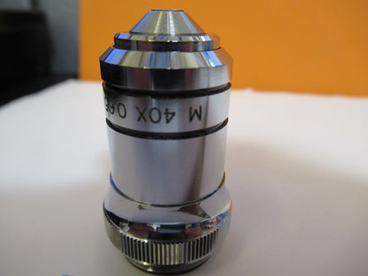 BAUSCH LOMB M 40X 31-22-83 OBJECTIVE OPTICS MICROSCOPE PART AS PICTURED &A4-A-29