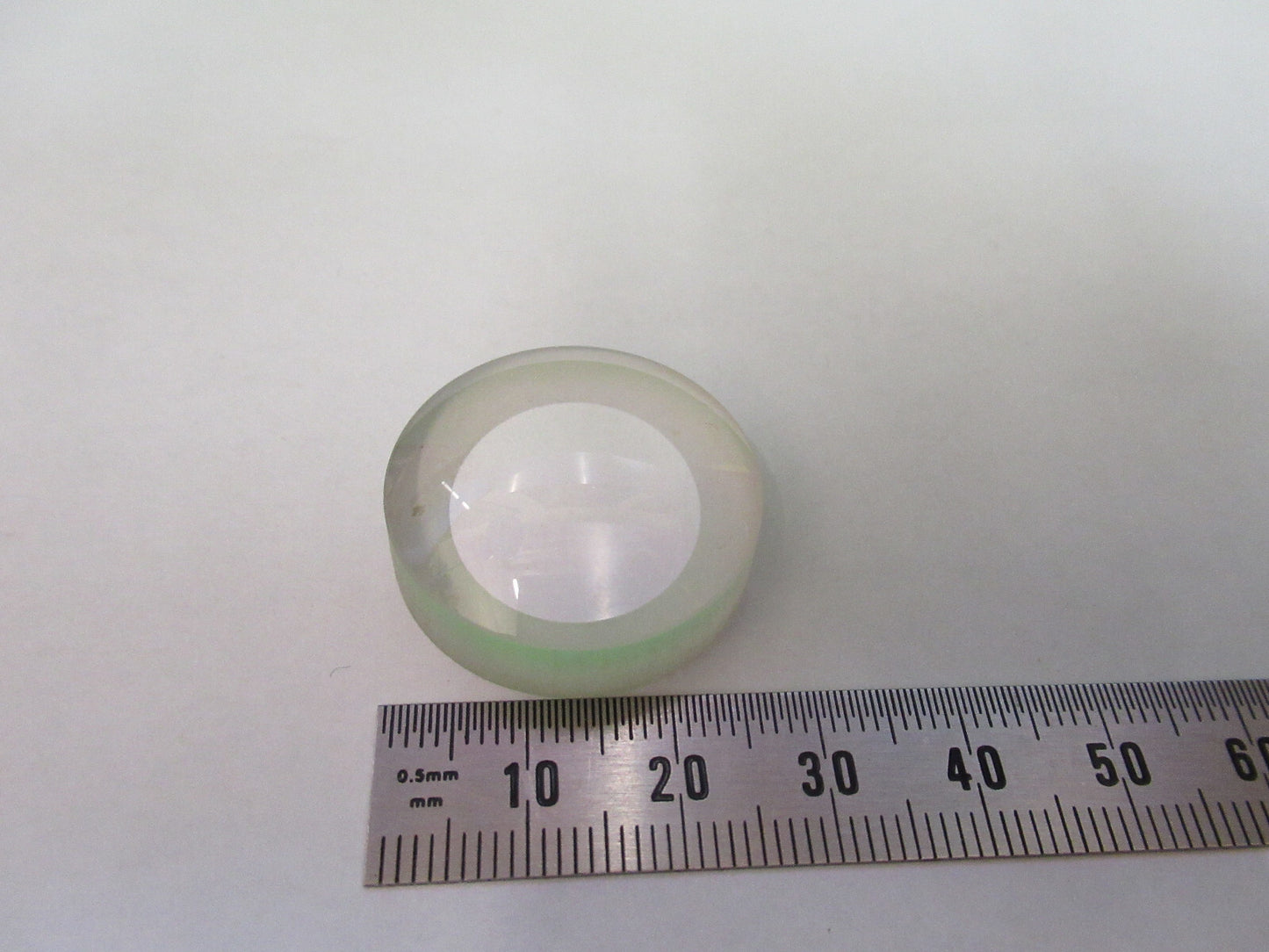 OPTICAL RARE CONVEX CONCAVE LENS OPTICS AS PICTURED &W5-B-84
