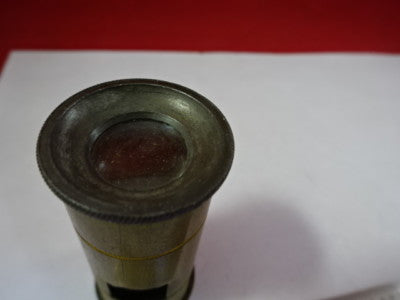 Antique Brass Portable Seeds Microscope Vintage Part AS IS