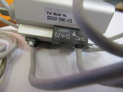 SMC AIR PNEUMATIC CONTROL CDQ2A20-25DMZ CYLINDER AS PICTURED &27-B-02