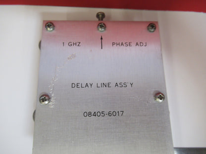 DELAY LINE ASSEMBLY GHz HEWLETT PACKARD HP 08405  BIN Y4-A-08