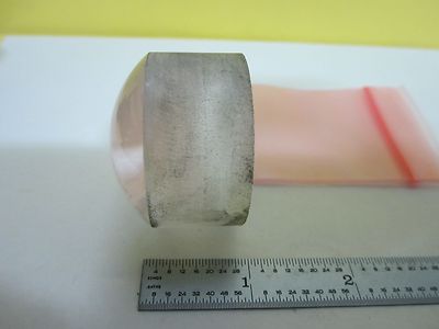 OPTICAL LARGE THICK CONVEX CONCAVE LENS NICE LASER OPTICS AS IS BIN#U4-B-02