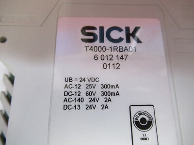 SICK MODULE T4000-1RBA01 CONTROL SYSTEMS AS PICTURED &Q1-A-20