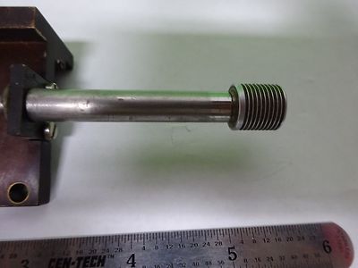 MICROSCOPE PART REICHERT LEICA POLYVAR BRASS SLIDE for OPTICS AS IS BIN#8M-B-03