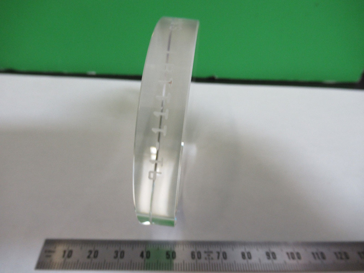OPTICAL FLAT UNCOATED FUSED SILICA PRO ZYGO LASER OPTICS AS PICTURED 98-A-06