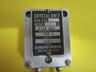 STANDARD PIEZO CARLISLE 1940's QUARTZ CRYSTAL FREQUENCY 490 KC SUPER RARE