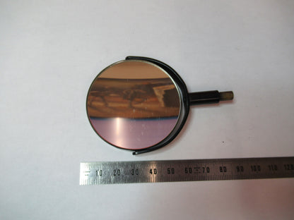 ANTIQUE BAUSCH LOMB MIRROR ASSEMBLY MICROSCOPE PART OPTICS AS PICTURED X3-B-64