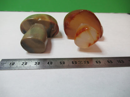AGATE MUSHROOM SHAPE LOT MINERAL SAMPLE BEAUTIFUL SPECIMEN AS PICTURED T7-FD-81