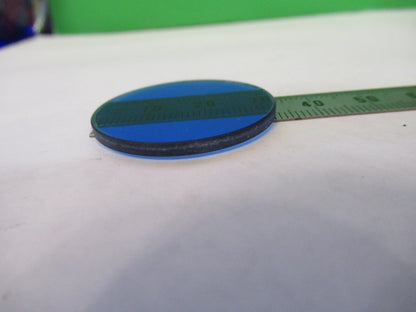 Ernst Leitz Wetzlar Germany B12 Blue Glass Filter Microscope Part