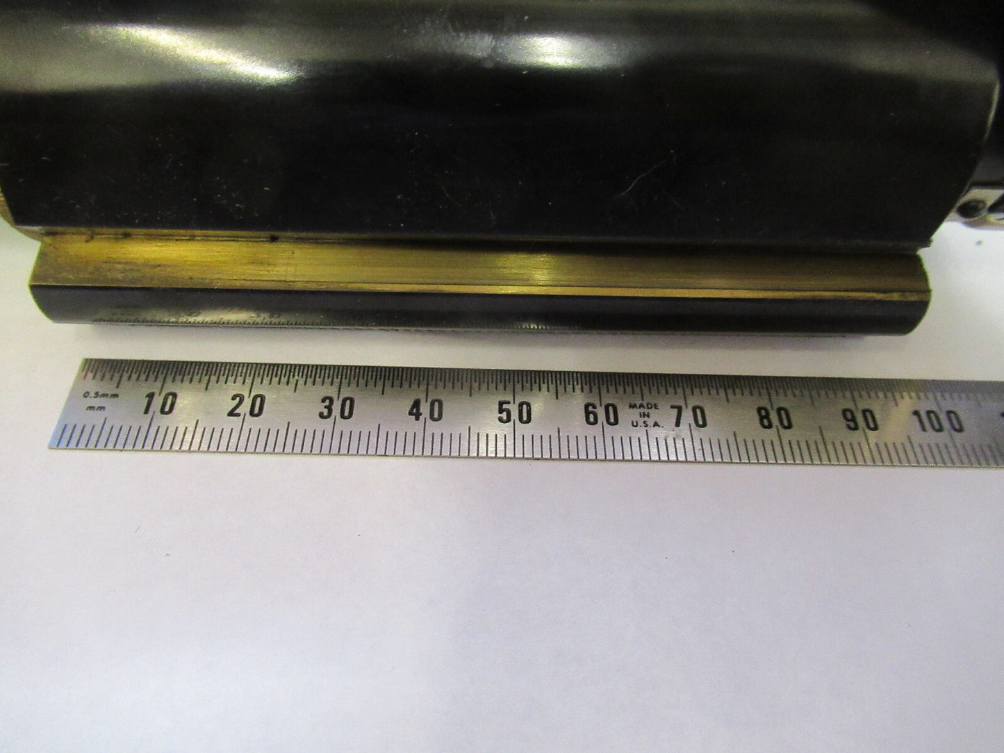 ANTIQUE  CARL ZEISS JENA TUBUS + NOSEPIECE MICROSCOPE PART AS PIC S2-C-31