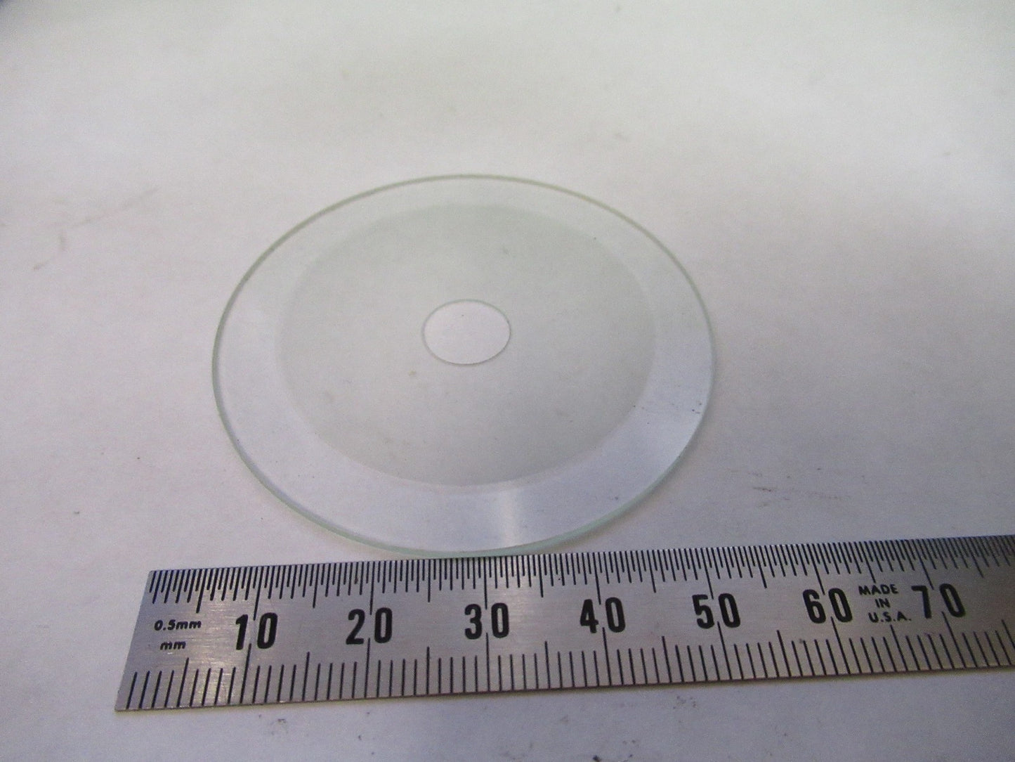 ZEISS GERMANY GLASS STAGE SPECIMEN MICROSCOPE PART AS PICTURED V8-B-40