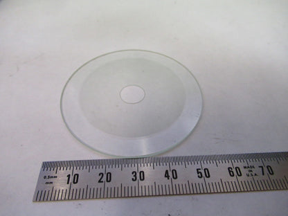 ZEISS GERMANY GLASS STAGE SPECIMEN MICROSCOPE PART AS PICTURED V8-B-40