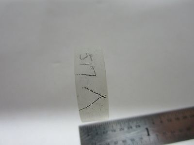 OPTICAL COATED FILTER LENS AS IS LASER OPTICS BIN#H2-10