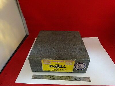 METROLOGY INSPECTION DoALL GRANITE FLATNESS TABLE AS IS #51-A-01