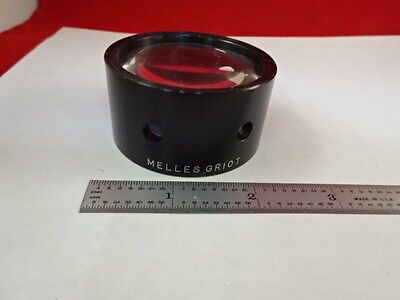 MELLES GRIOT 01-CMP-117 OPTICAL MOUNTED LENS OPTICS AS PICTURED &Z8-03