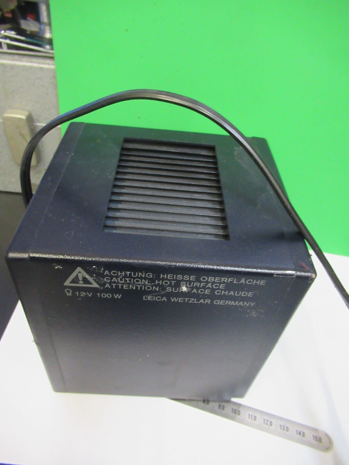 Leica Dmrb Lamp Housing Germany Microscope Part