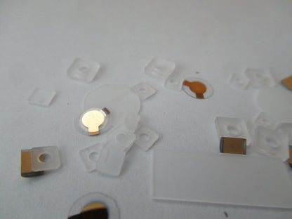 Lot Blank Piezoelectric Quartz Crystal X- Y- Yx-cut Piezo Sensor AS Pic