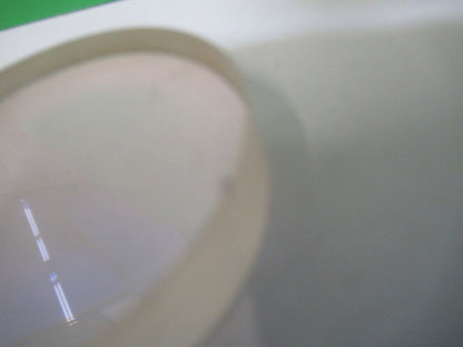 OPTICAL FLAT OPTICS AS PICTURED &Q4-A-21