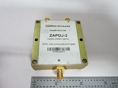 MINI CIRCUITS ZAPDJ-2 POWER SPLITTER 2GHz RF MICROWAVE FREQUENCY BIN#J6-19