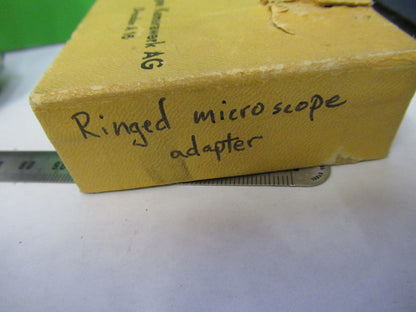IHAGEE RING CAMERA ADAPTER DRESDEN MICROSCOPE PART PICTURED S1-B-63