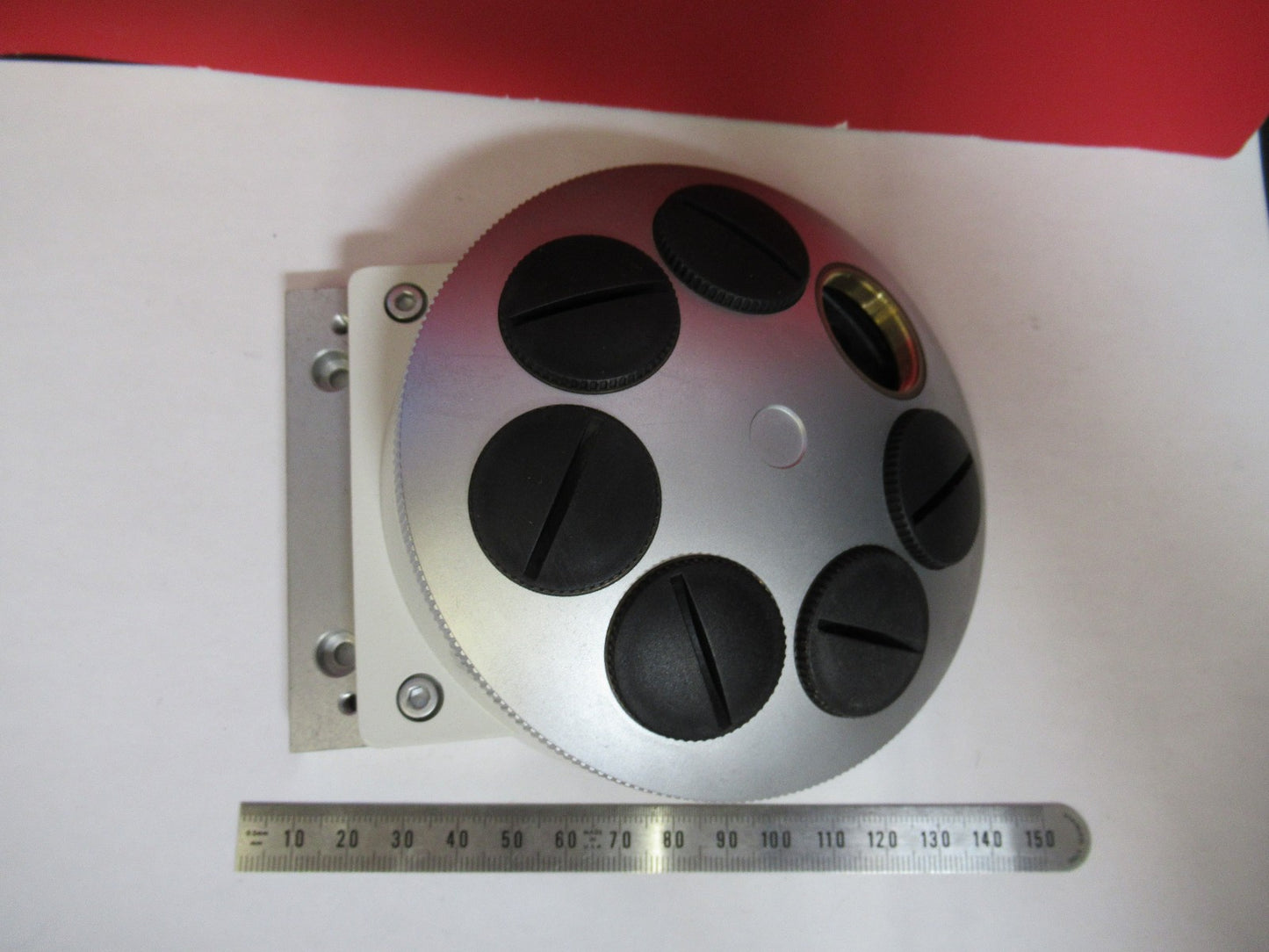 LEICA LEITZ GERMANY DMRX NOSEPIECE MICROSCOPE PART AS PICTURED FT-2-150