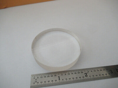 OPTICAL FLAT FUSED SILICA 2" DIAMETER LASER OPTICS AS PICTURED &F5-A-03
