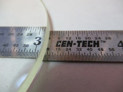 GLASS STAGE PLATE MICROSCOPE PART OPTICS AS PICTURED &7B-B-199