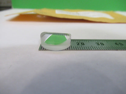 OPTICAL GLASS CYLINDER 15mm LENS LASER OPTICS NICE AS PICTURED U8-A-102