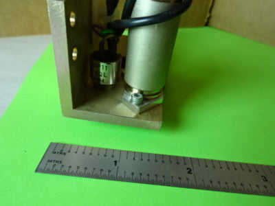 MICROSCOPE PART REICHERT POLYLITE ELECTRIC IRIS DIAPHRAGM OPTICS #84-A-21