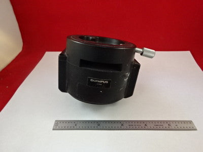 MICROSCOPE PART OLYMPUS JAPAN VERTICAL ILLUMINATOR PIECE OPTICS  B#Q1-A-04