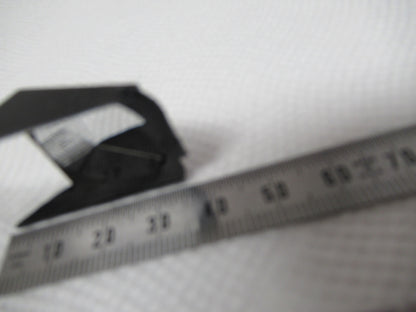 MICROSCOPE PART OLYMPUS JAPAN GLASS PRISM HEAD OPTICS AS PICTURED BIN#W1-A-73