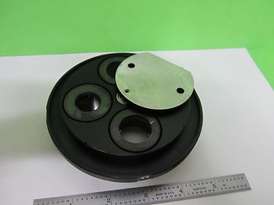 MICROSCOPE PART POLYVAR REICHERT LEICA MAGNIFICATION CHANGER AS IS BIN#S6-14