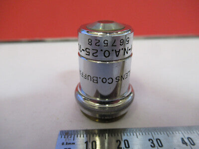 OPTICAL MICROSCOPE PART OBJECTIVE AO SPENCER 16mm OPTICS AS PICTURED #B3-B-25