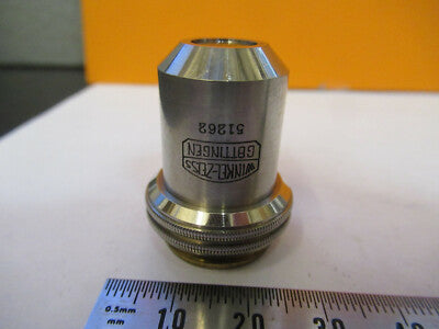 ANTIQUE WINKEL ZEISS OBJECTIVE LENS MICROSCOPE OPTICS AS PICTURED &F9-A-89