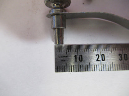 ANTIQUE SPENCER AO OLD PAIR CLIPS MICROSCOPE PART AS PICTURED &R3-C-08