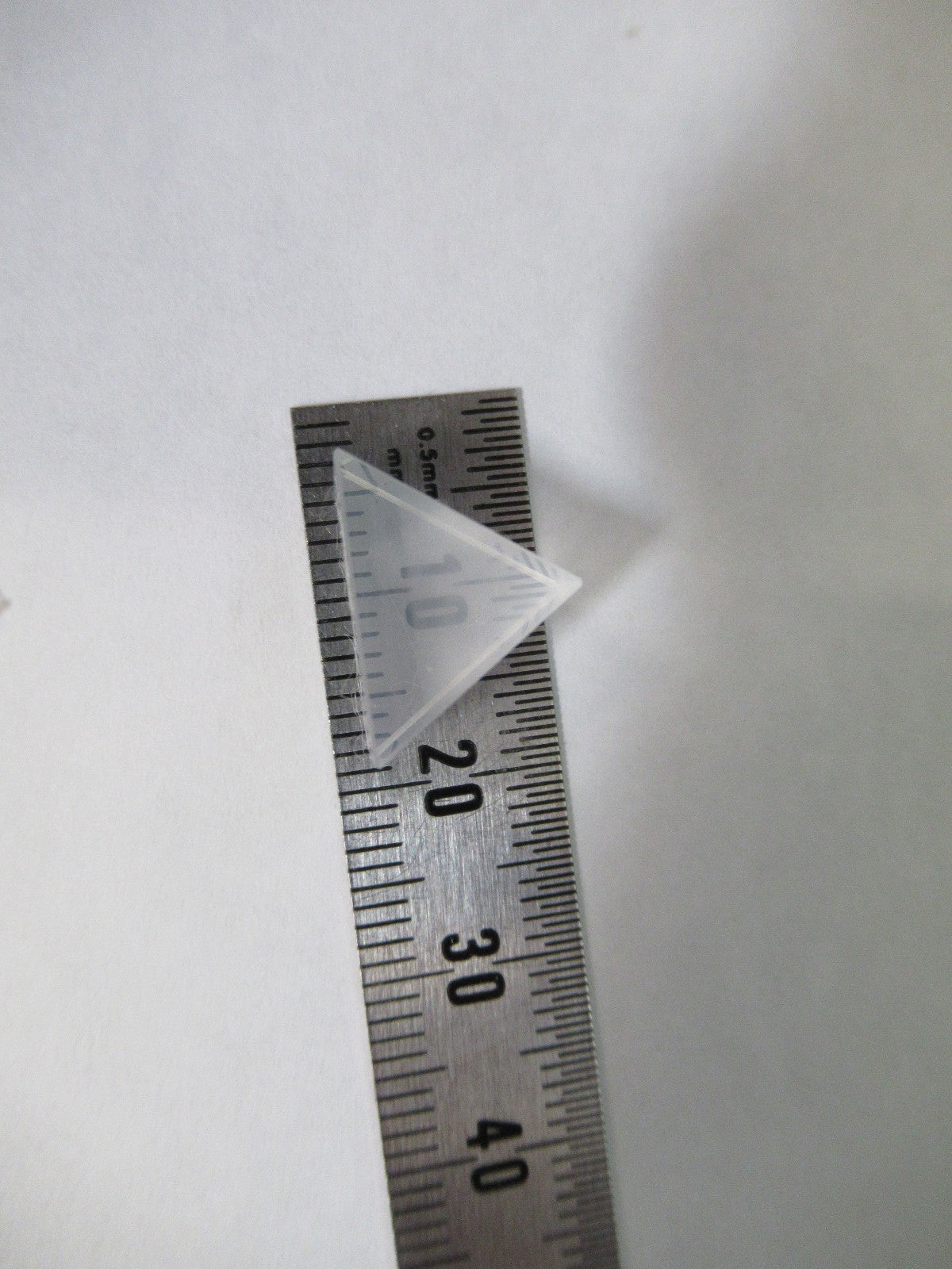 OPTICAL SPECTRA PHYSICS GLASS PRISM G0044 G9121 OPTICS AS PICTURED T6-B-19