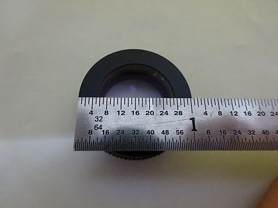 OPTICAL MICROSCOPE PART OBJECTIVE 0.5X OPTICS AS IS BIN#4V-FL-06