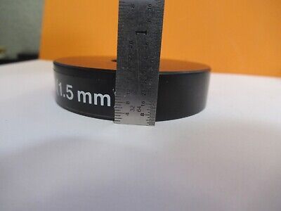 OLYMPUS JAPAN PINHOLE LIGHT FILTER 1.5mm MICROSCOPE PART AS PICTURED &A2-A-64